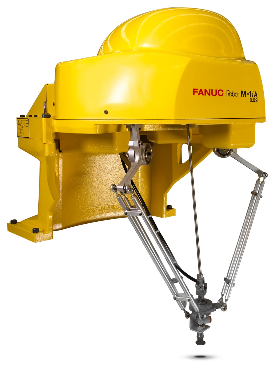 Vista oficial del robot FANUC M-1iA/0.5S.