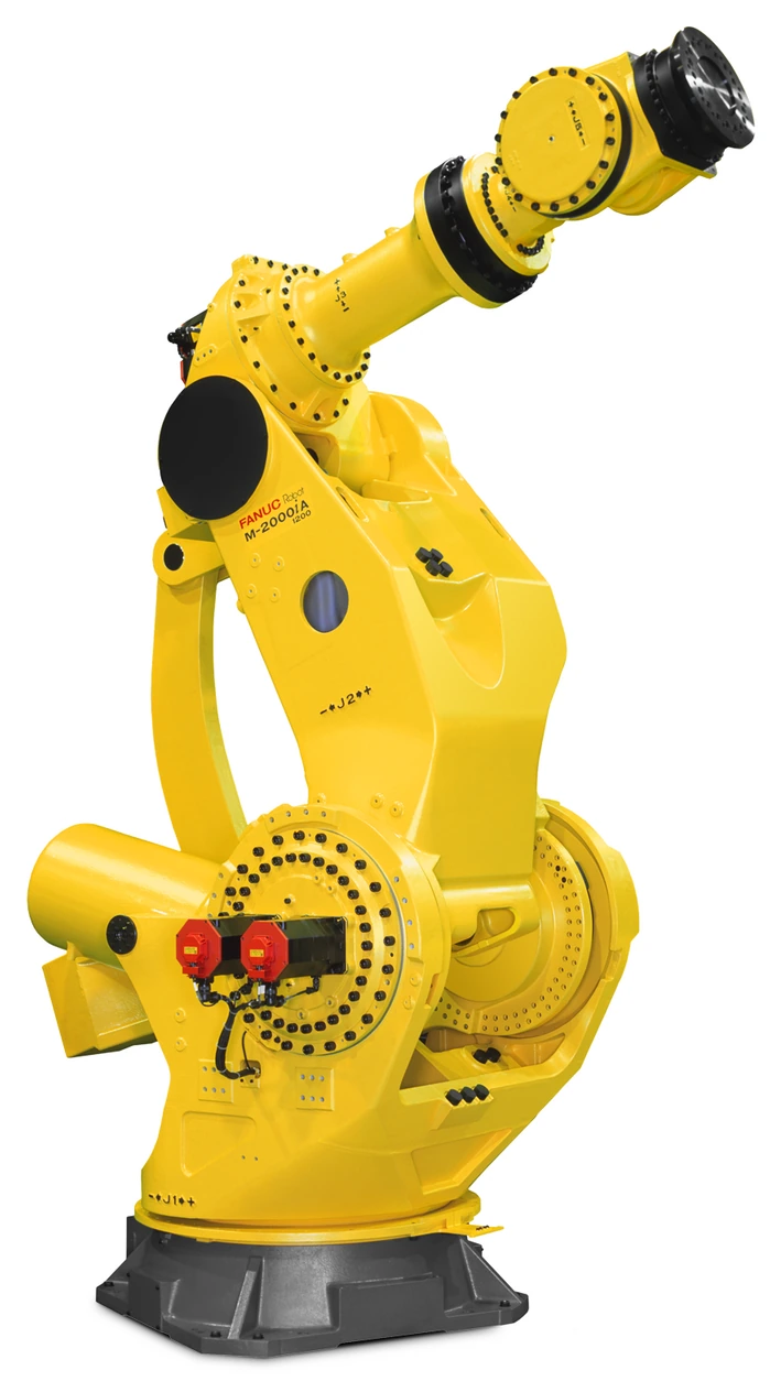 Vista oficial del robot FANUC M-2000iA/1200.