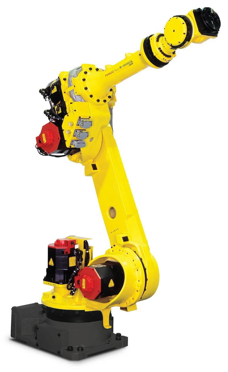 Vista oficial del robot FANUC R-1000iA/100F.