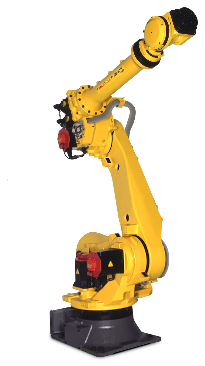 Vista oficial del robot FANUC R-2000iC/210F.