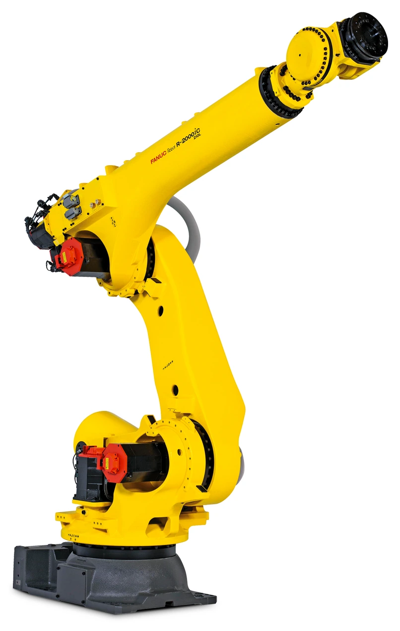 Vista oficial del robot FANUC R-2000iC/210L.