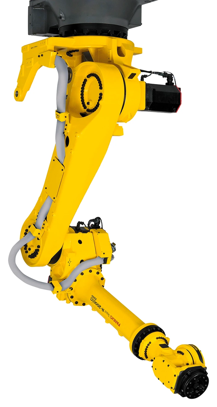 Vista oficial del robot FANUC R-2000iC/220U.