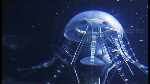 Imagen oficial del demostrador AquaJellies 2.0 publicada por Festo.