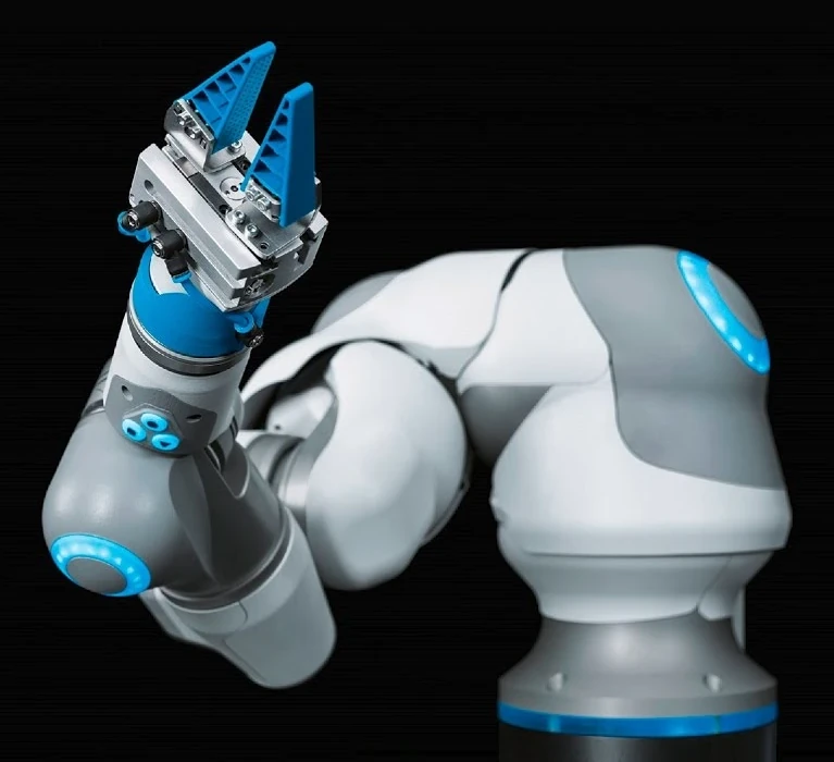 Render oficial de BionicCobot difundido en la demostración de Festo Didactic.