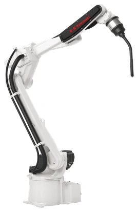 Vista oficial del robot Kawasaki Robotics BA006L.