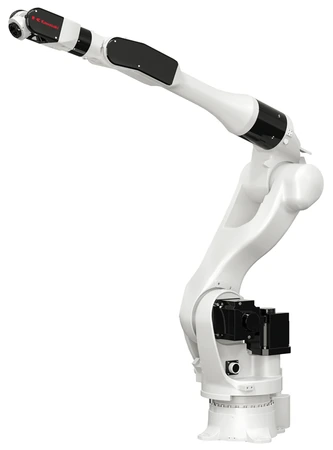 Vista oficial del robot Kawasaki Robotics BU015X.
