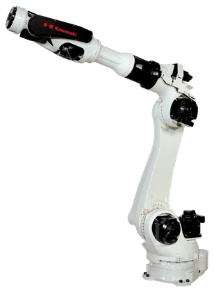 Vista oficial del robot Kawasaki Robotics BX130X.
