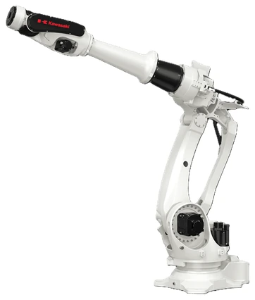 Vista oficial del robot Kawasaki Robotics BX200X.