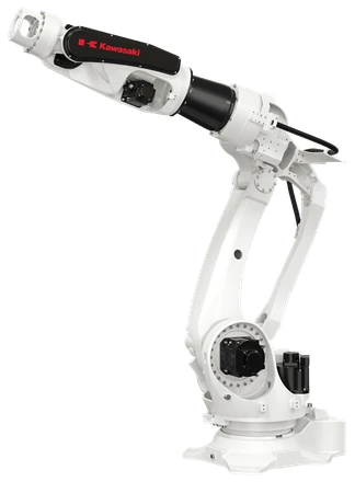 Vista oficial del robot Kawasaki Robotics BX300L.