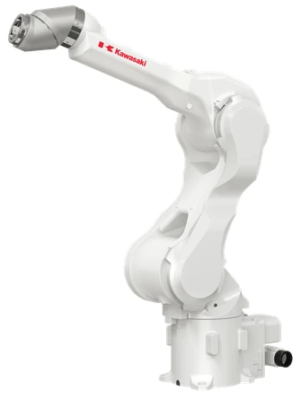 Vista oficial del robot Kawasaki Robotics KJ155.