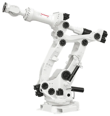 Vista oficial del robot Kawasaki Robotics MG15HL.