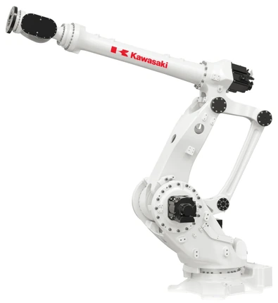 Vista oficial del robot Kawasaki Robotics MXP360L.