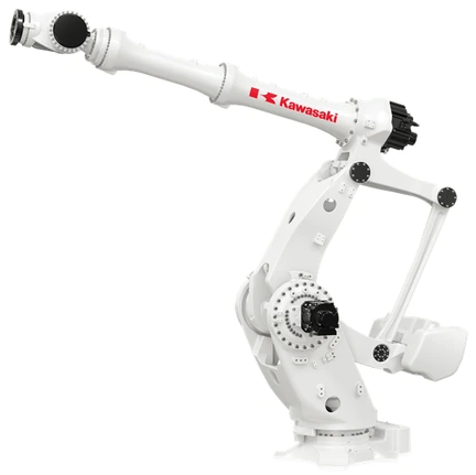 Vista oficial del robot Kawasaki Robotics MXP410X.