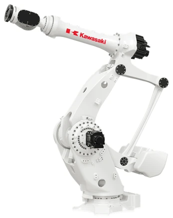 Vista oficial del robot Kawasaki Robotics MXP710L.