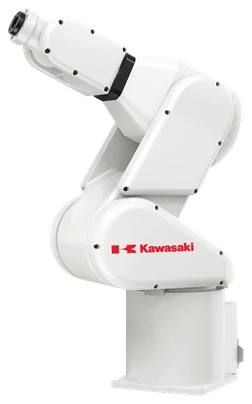 Vista oficial del robot Kawasaki Robotics RS003N.
