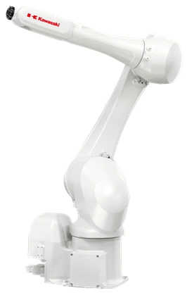 Vista oficial del robot Kawasaki Robotics RS013N.