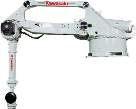Vista oficial del robot Kawasaki Robotics ZT130U.