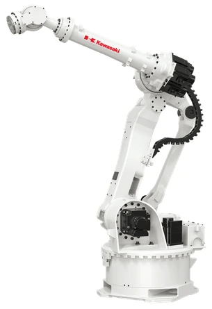 Vista oficial del robot Kawasaki Robotics ZX165U.