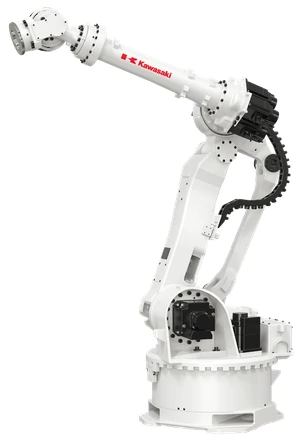 Vista oficial del robot Kawasaki Robotics ZX200S.