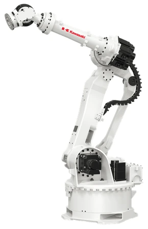 Vista oficial del robot Kawasaki Robotics ZX300S.