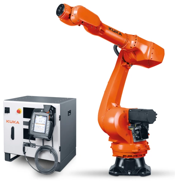 Vista oficial del robot KUKA KR 70 R2100.