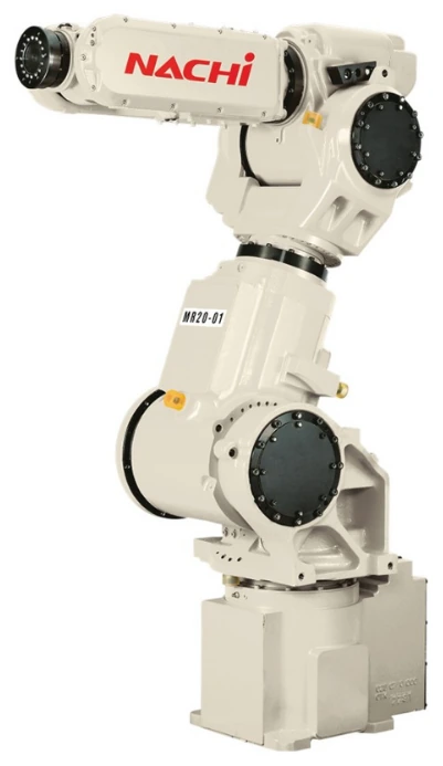 Vista oficial del robot NACHI MR20L.
