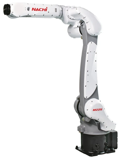 Vista oficial del robot NACHI MZ25.