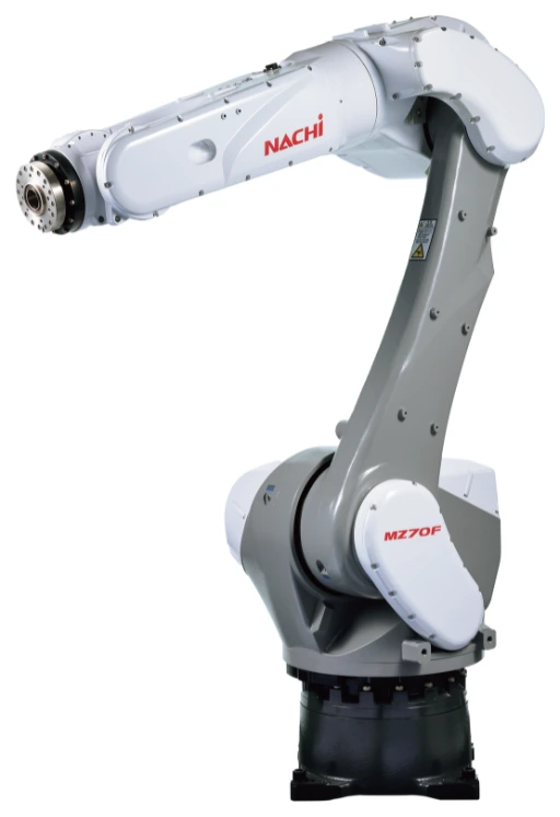 Vista oficial del robot NACHI MZ70F.