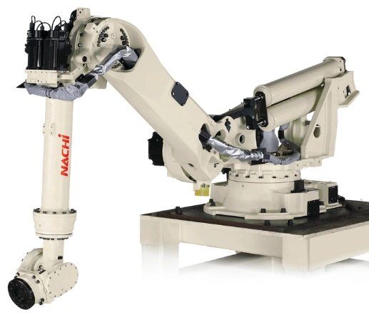 Vista oficial del robot NACHI SRA166TL.
