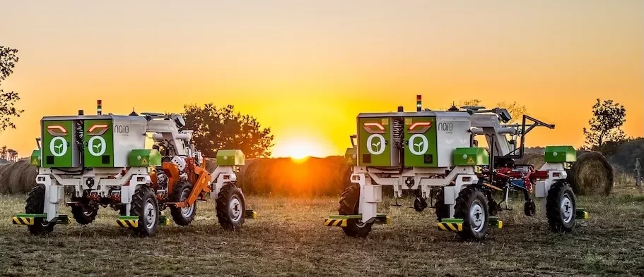 Fotografía oficial de Orio publicada por Naïo Technologies.