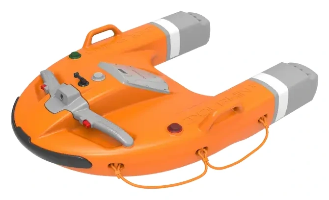 Render oficial del Dolphin 3 de OceanAlpha con su configuración de producto.