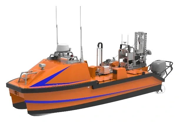 Render oficial del L25 de OceanAlpha con su configuración de producto.