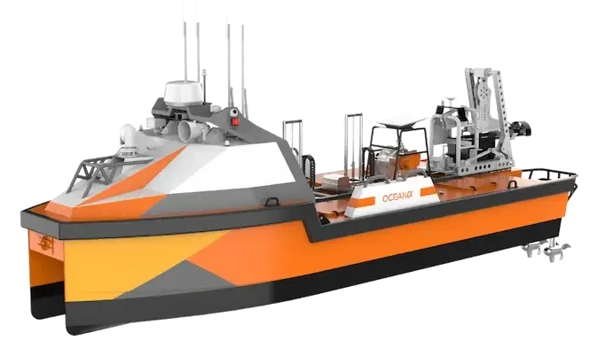 Render oficial del L42 de OceanAlpha con su configuración de producto.