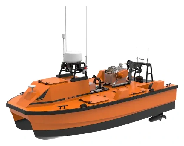 Render oficial del M40P de OceanAlpha con su configuración de producto.