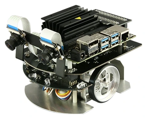 Fotografía oficial del robot Jetson Nano Mouse de RT Corporation.