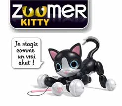 Zoomer Kitty de Spin Master en la imagen de producto de los premios Étoiles du Jouet 2015.