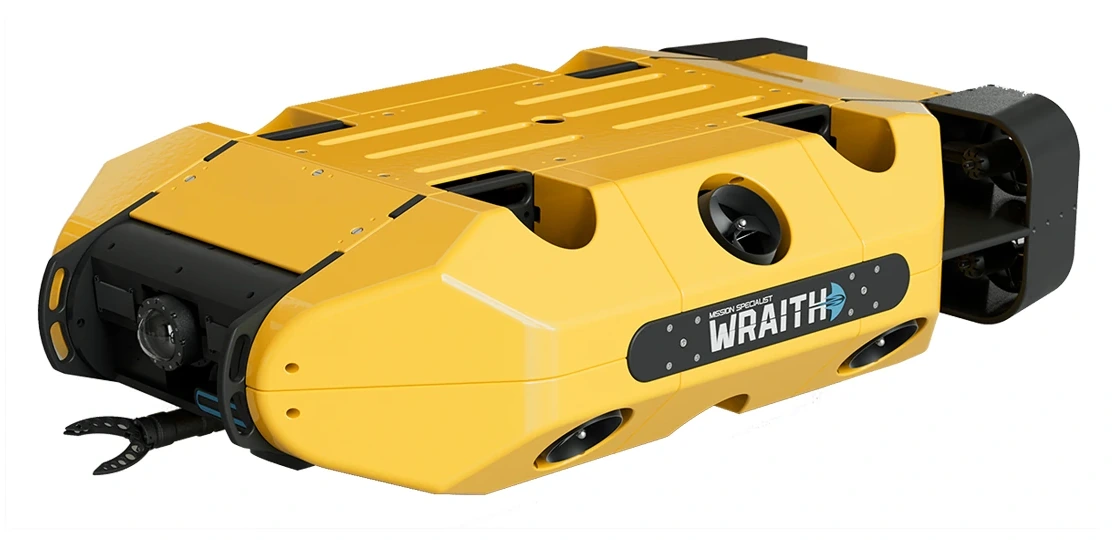 Mission Specialist Wraith en una imagen oficial de producto de VideoRay.