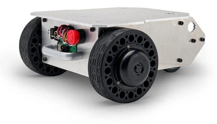 Fotografía oficial del robot Megarover Ver.3.0 de Vstone.