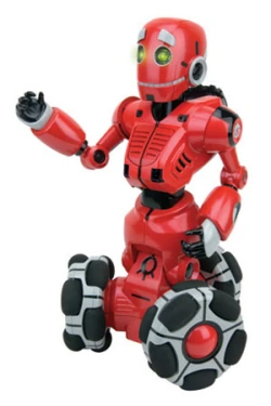 Imagen de producto de Tri-Bot de WowWee, con carcasa roja y tres ruedas.