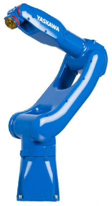 Vista oficial del robot Yaskawa Motoman GP7.