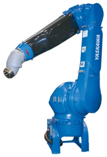 Vista oficial del robot Yaskawa Motoman MPX3500.