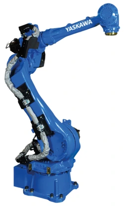 Vista oficial del robot Yaskawa Motoman PL80.
